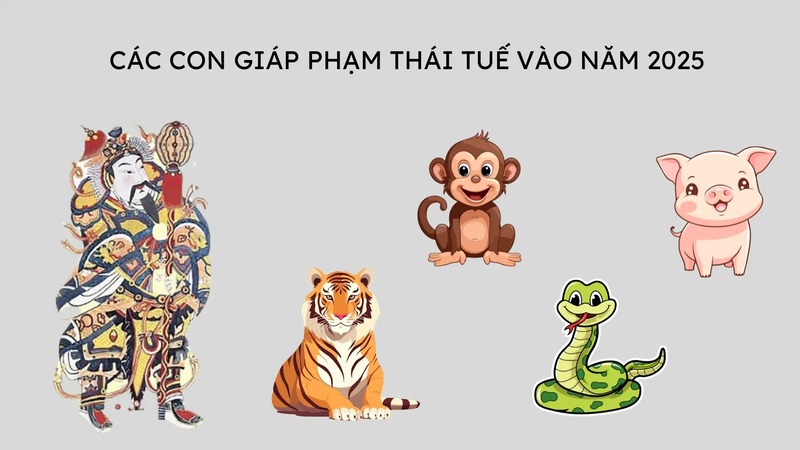 Năm 2025 tuổi nào phạm Thái Tuế